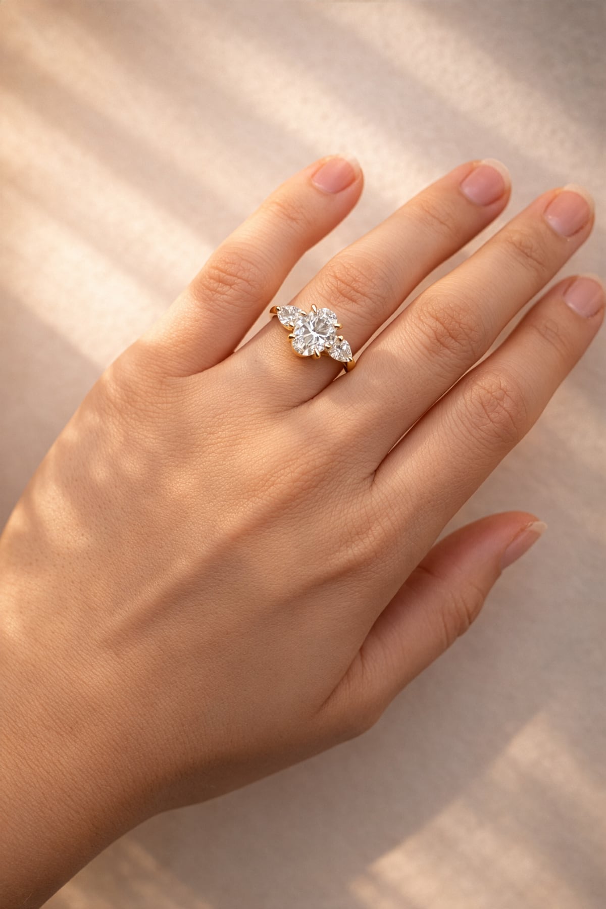 Jamie... 2.60ct Lab Grown Diamond Trilogy Ring