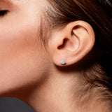 LeGassick 0.50ct Diamond Stud Earrings in 18ct White Gold