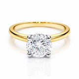 Marilyn... Round Brilliant Cut Lab Grown Diamond Solitaire Ring