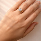 Marilyn... Round Brilliant Cut Lab Grown Diamond Solitaire Ring