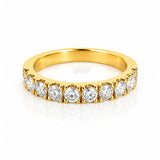 Marla... Lab Grown Diamond Wedding Band in 18ct Gold