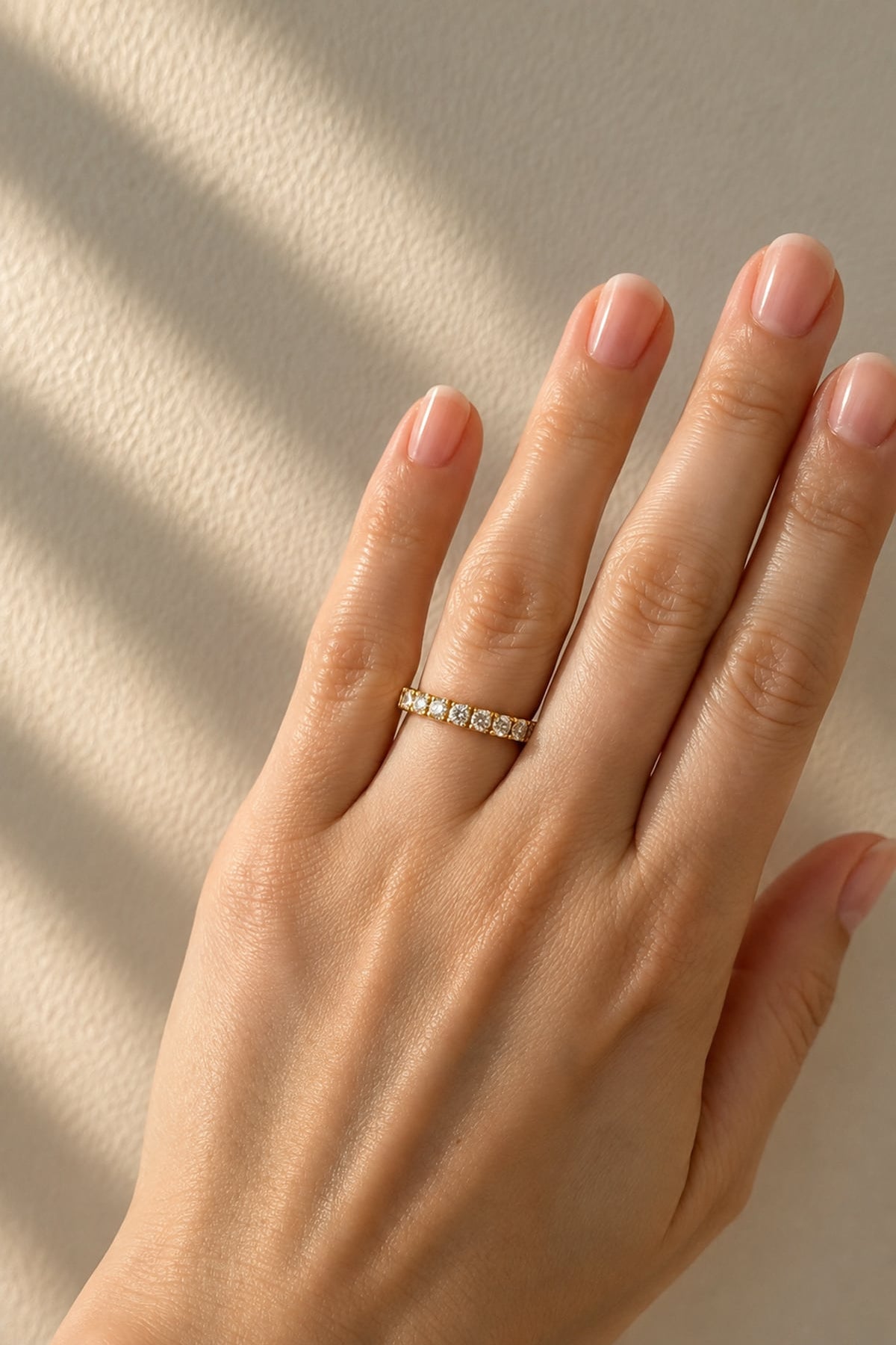Marla... Lab Grown Diamond Wedding Band in 18ct Gold