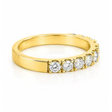 Marla... Lab Grown Diamond Wedding Band in 18ct Gold
