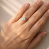 Nicole... Round Brilliant Cut Lab Grown Diamond Solitaire Ring