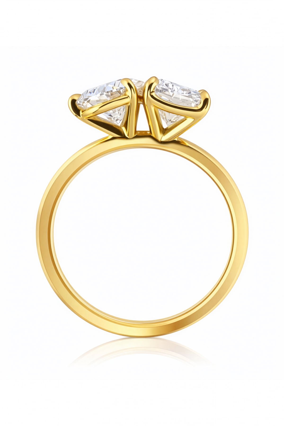 Olsen... 3 Carat Toi Et Moi Lab Grown Diamond Ring
