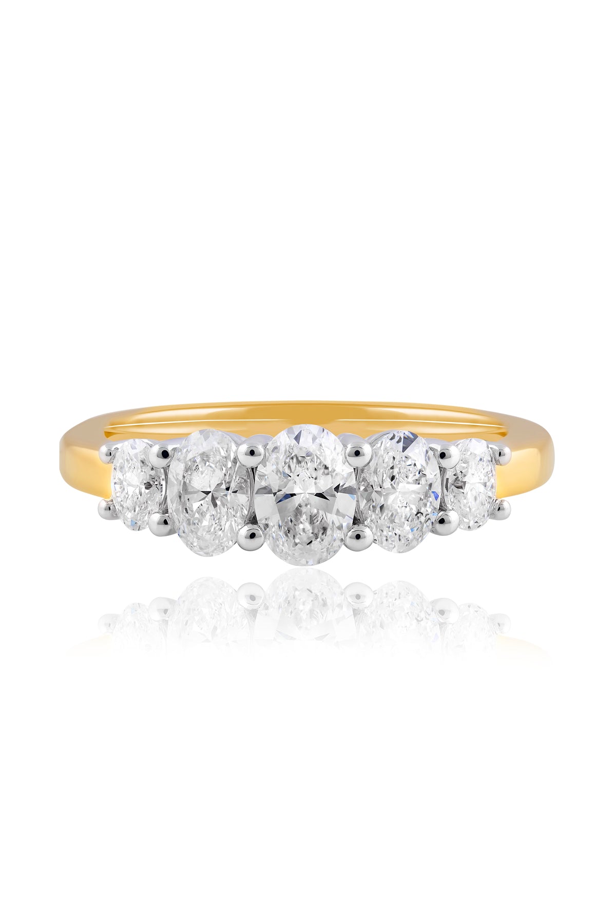 1.32 Carat Diamond Anniversary Ring from LeGassick Jewellery.