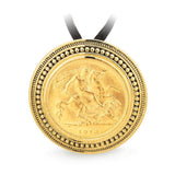 9ct Yellow Gold Half Sovereign Coin Pendant
