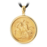 9ct Yellow Gold Sovereign Coin Pendant from LeGassick