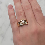 18ct Yellow Gold Six-Stone Diamond Ring from LeGassick.