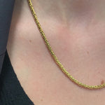 14ct Yellow Gold Fancy Italian Link Chain available from LeGassick Jewellery, Gold Coast, Australia. Showrooms at Pacific Fair and Runaway Bay Centre.