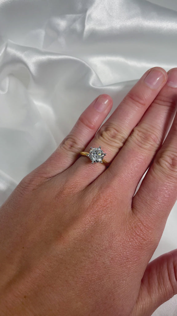 Solitaire Engagement Ring available at LeGassick Diamonds and Jewellery Gold Coast, Australia.