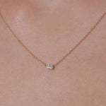 Lana… 0.30ct Lab Diamond Pear Pendant With 9ct Gold Chain from The Madison Collection.