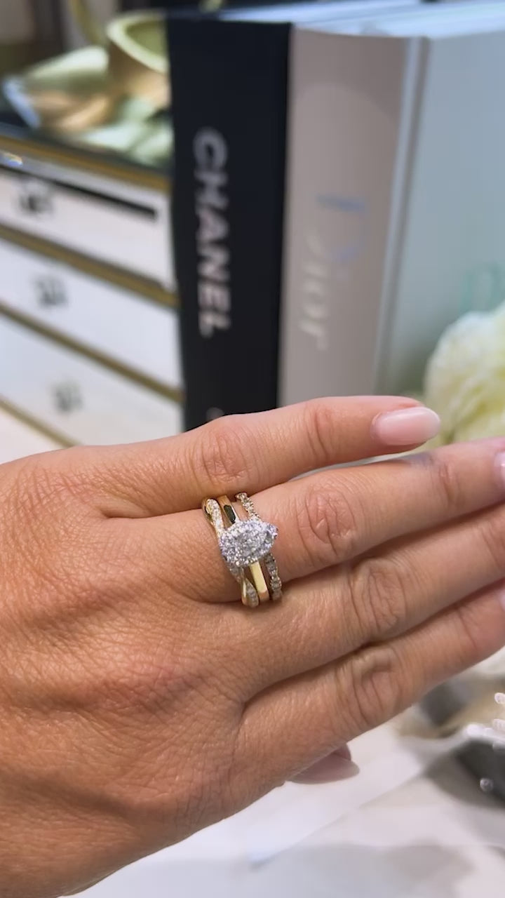Apropos Plus Diamond Engagement Ring in 18-karat White Gold or Rose Gold or  Yellow Gold – John Atencio