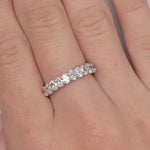 11 Oval Diamond Wedding Ring Set In Yellow & White 18ct Gold available from LeGassick Fine Jewellery, Gold Coast, Australia.