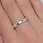 Modern Diamond Set Ring In Yellow and White Gold available from LeGassick Fine Jewellery, Gold Coast, Australia.