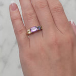 Vibrant Multi-Gemstone Dress Ring in 9ct Yellow Gold from LeGassick.