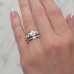 18ct Two-Tone Gold Diamond Ring – 1.50ct Round Brilliant Cut from LeGassick.