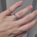 0.50 Carat Oval Diamond Solitaire Engagement Ring in 18k Gold from LeGassick Jewellery Gold Coast, Australia.