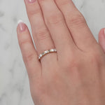 18ct Yellow Gold Diamond Ring with Round Brilliant & Baguette Cuts from LeGassick.