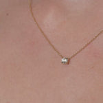 Gigi… 0.50ct Round Lab Diamond Pendant With 9ct Yellow Gold Chain from The Madison Collection.