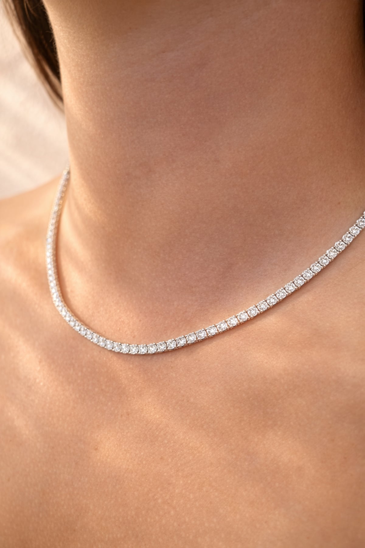 Scarlett... 10 Carat Lab Grown Diamond Collier