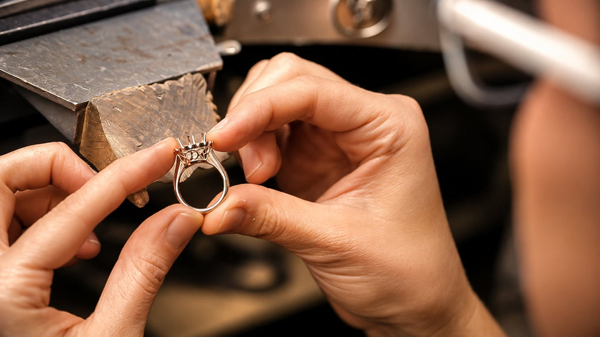 Award-winning Master Jeweller Renee Hudson designs and creates custom jewellery in LeGassick's in-store workshop on the Gold Coast, Australia. LeGassick's Master Jewellers can bring your jewellery dreams to life.