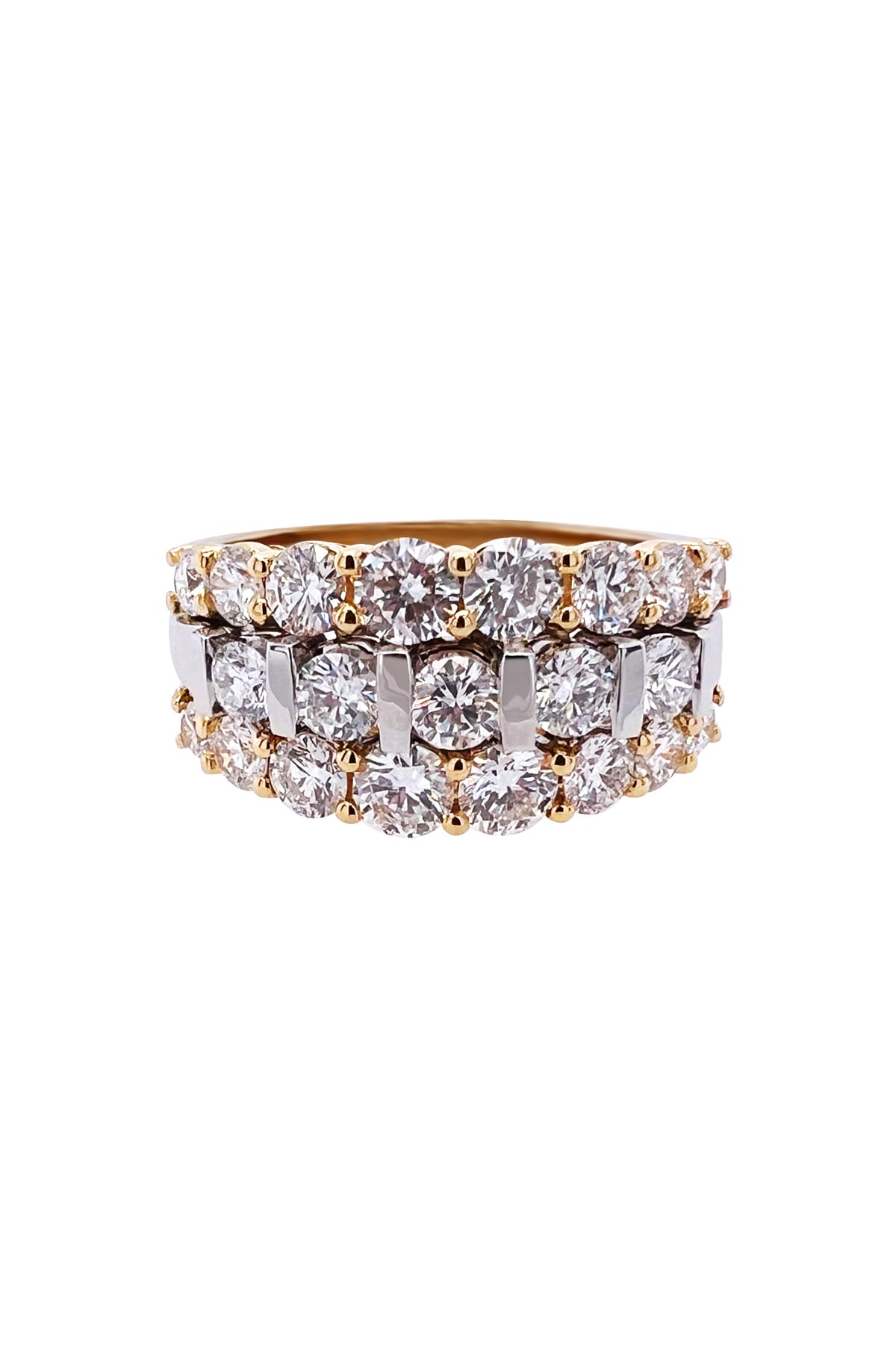 Wide Diamond Ring available at LeGassick Diamonds and Jewellery Gold Coast, Australia.