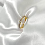 18 Carat Yellow Gold Claw 0.33ct Set Diamond Band available at LeGassick Diamonds and Jewellery Gold Coast, Australia.