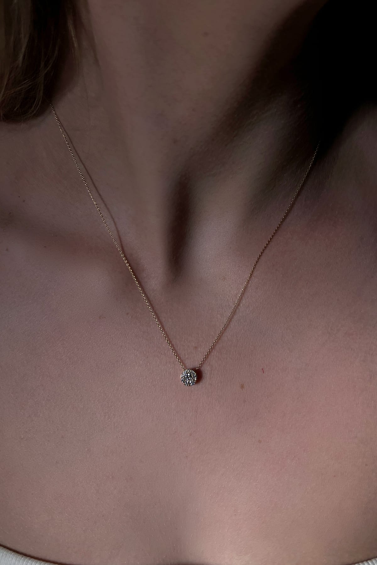 Tessa Diamond Circle Pendant From Hearts On Fire available at LeGassick Diamonds and Jewellery Gold Coast, Australia.