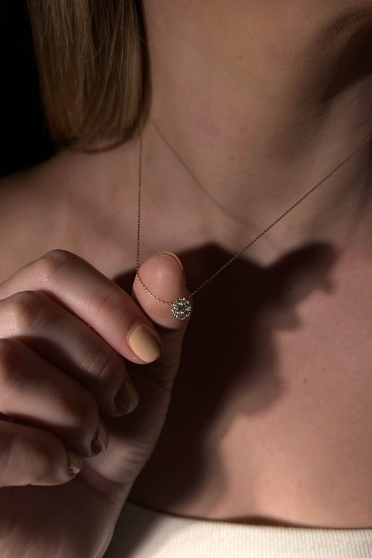 Tessa Diamond Circle Pendant From Hearts On Fire available at LeGassick Diamonds and Jewellery Gold Coast, Australia.