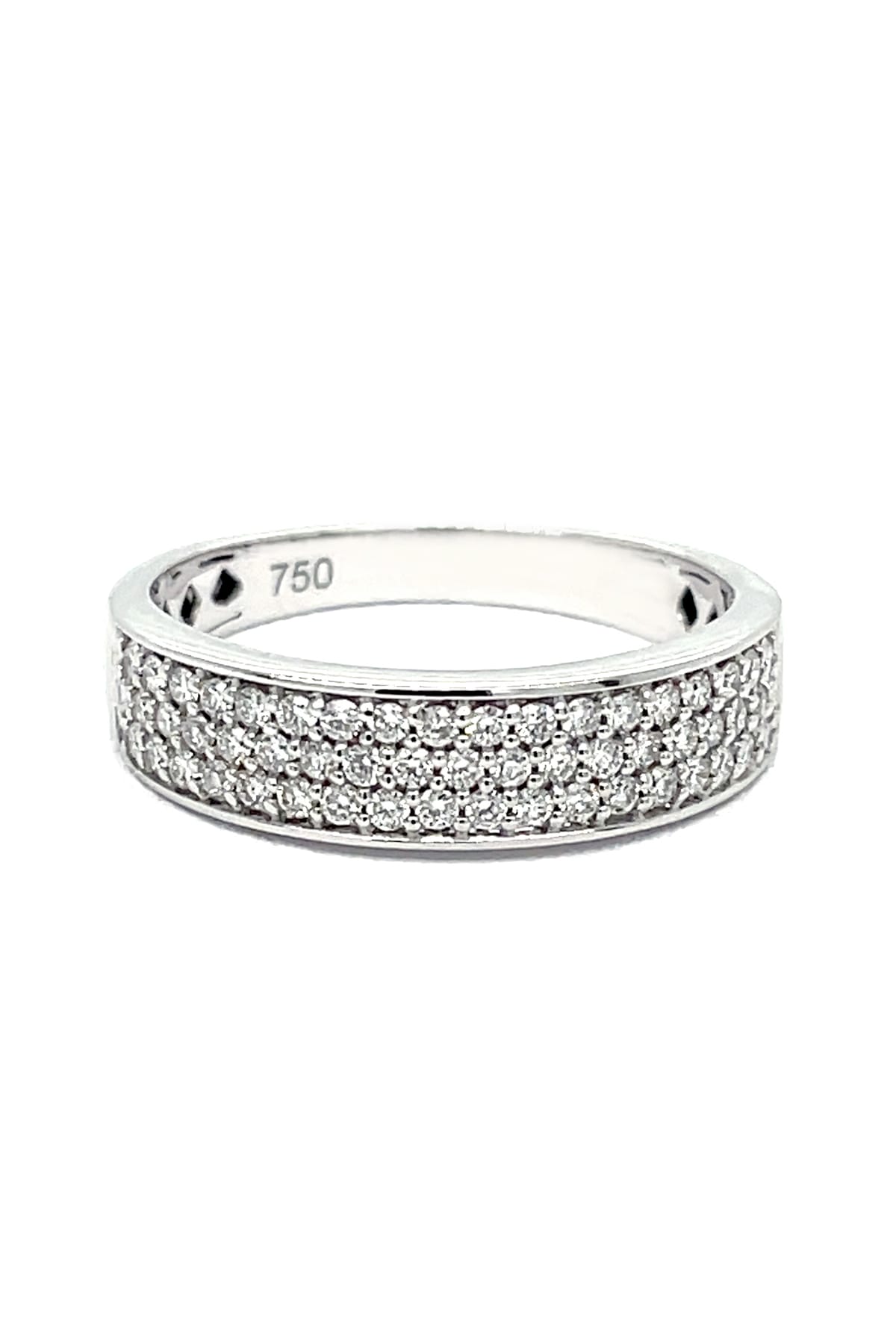 3 Row Diamond Ring available at LeGassick Diamonds and Jewellery Gold Coast, Australia.