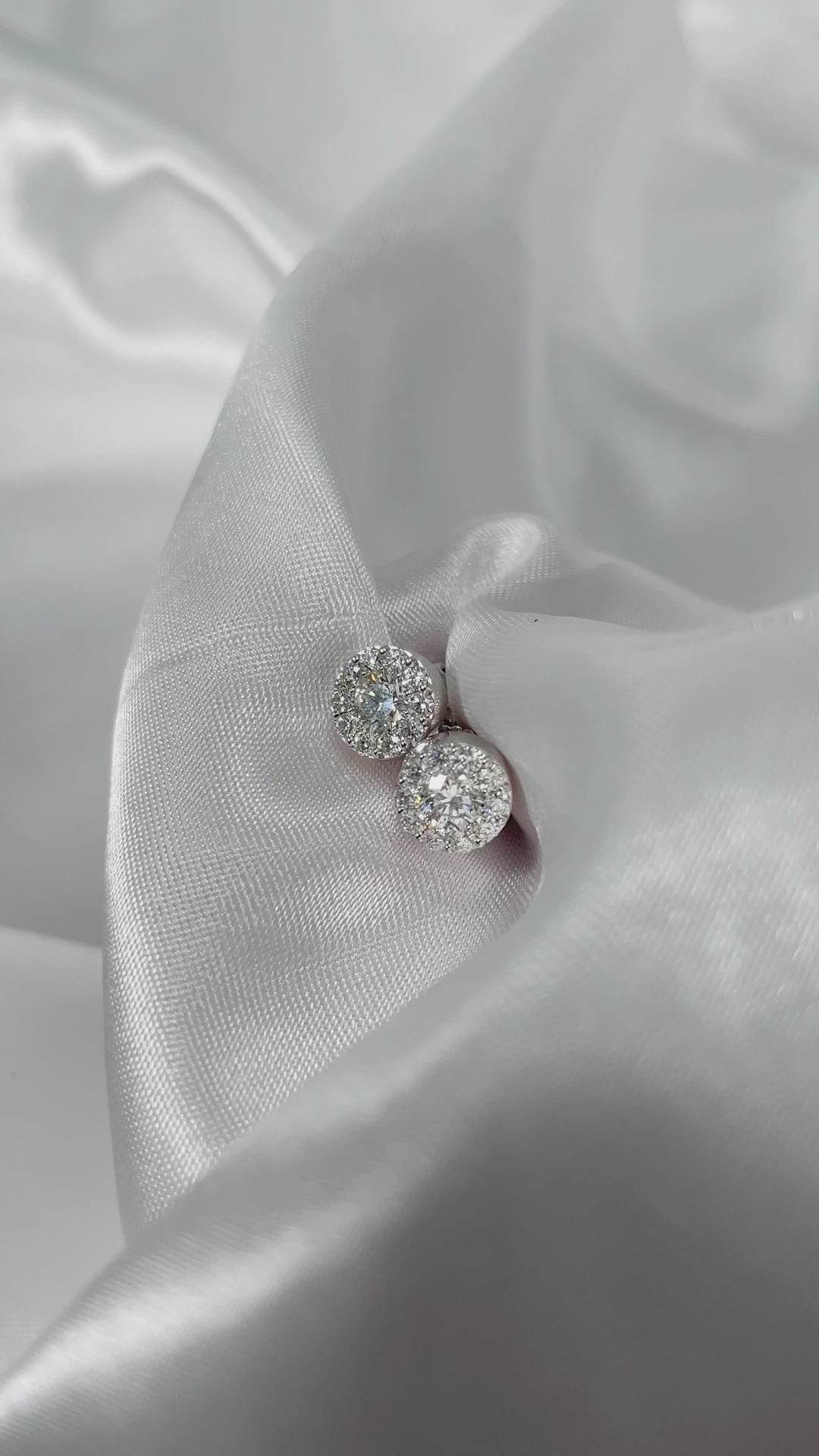 Hearts on online fire diamond earrings