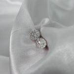 18 Carat White Gold Fulfillment Diamond Stud Earrings From Hearts On Fire available at LeGassick Diamonds and Jewellery Gold Coast, Australia.
