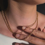 9 Carat Yellow Gold 50cm Flat Diamond Cut Cable 2.1mm Chain available at LeGassick Diamonds and Jewellery Gold Coast, Australia.