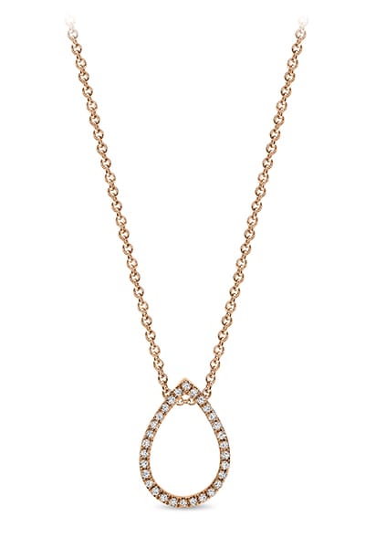 9 Carat Gold Tear Drop Diamond Pendant available at LeGassick Diamonds and Jewellery Gold Coast, Australia.