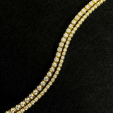 9 Carat Gold Tennis Bracelet available at LeGassick Diamonds and Jewellery Gold Coast, Australia.