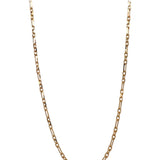 9 Carat Yellow Gold 50cm 2.4mm 3+1 Diamond Cut Cable Chain available at LeGassick Diamonds and Jewellery Gold Coast, Australia.
