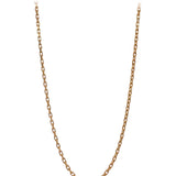 9 Carat Yellow Gold 50cm Flat Diamond Cut Cable 1.6mm Chain available at LeGassick Diamonds and Jewellery Gold Coast, Australia.