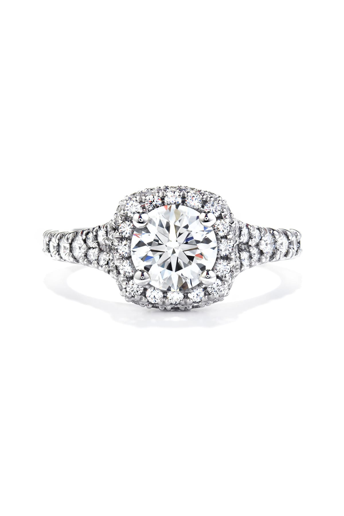 Acclaim Engagement Ring From Hearts On Fire available at LeGassick Diamonds and Jewellery Gold Coast, Australia.