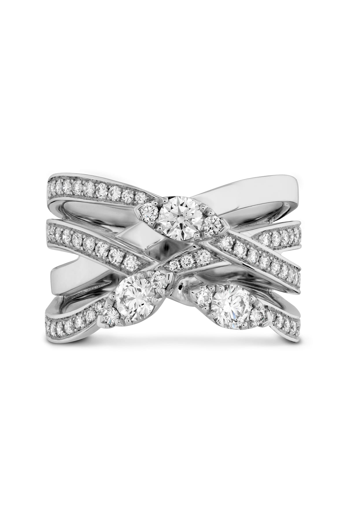 Aerial Diamond Right Hand Ring From Hearts On Fire available at LeGassick Diamonds and Jewellery Gold Coast, Australia.