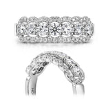 Aurora Seven Diamond Band From Hearts On Fire available at LeGassick Diamonds and Jewellery Gold Coast, Australia.