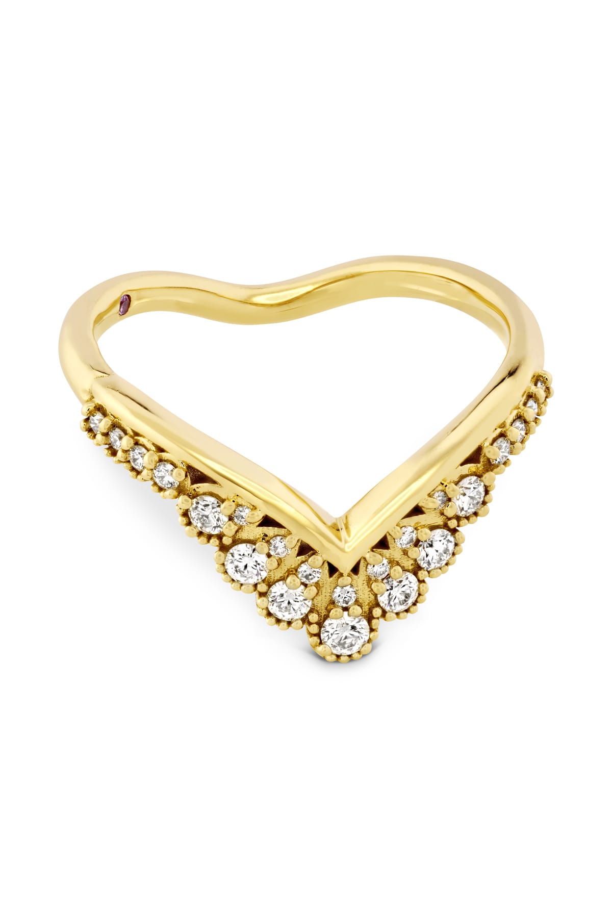 Behati Silhouette Power Band From Hearts On Fire available at LeGassick Diamonds and Jewellery Gold Coast, Australia.