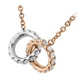 Classic Diamond Interlocking Pendant From Hearts On Fire available at LeGassick Diamonds and Jewellery Gold Coast, Australia.
