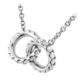 Classic Diamond Interlocking Pendant From Hearts On Fire available at LeGassick Diamonds and Jewellery Gold Coast, Australia.
