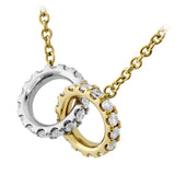 Classic Diamond Interlocking Pendant From Hearts On Fire available at LeGassick Diamonds and Jewellery Gold Coast, Australia.