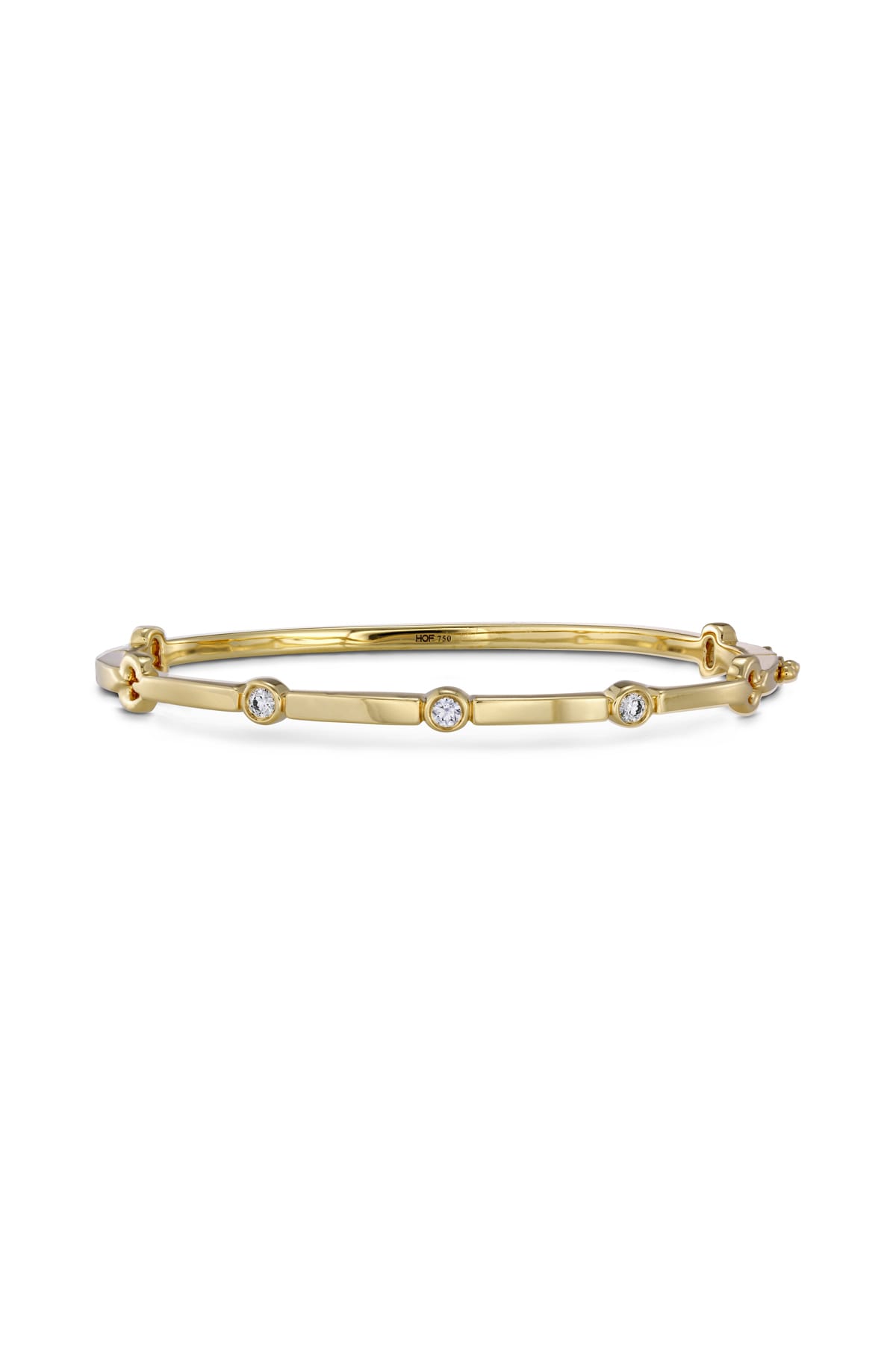 Copley Multi Stone Bangle From Hearts On Fire available at LeGassick Diamonds and Jewellery Gold Coast, Australia.