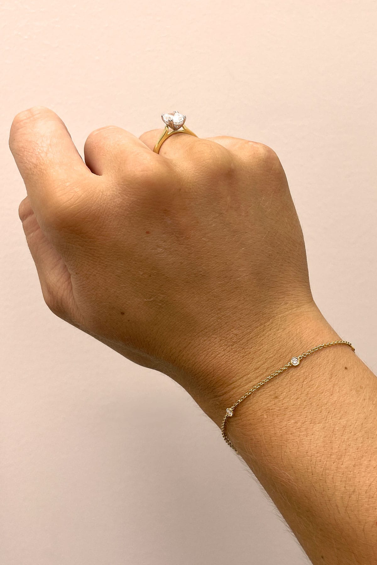 18 Carat Yellow Gold Diamond Set Bracelet available at LeGassick Diamonds and Jewellery Gold Coast, Australia.