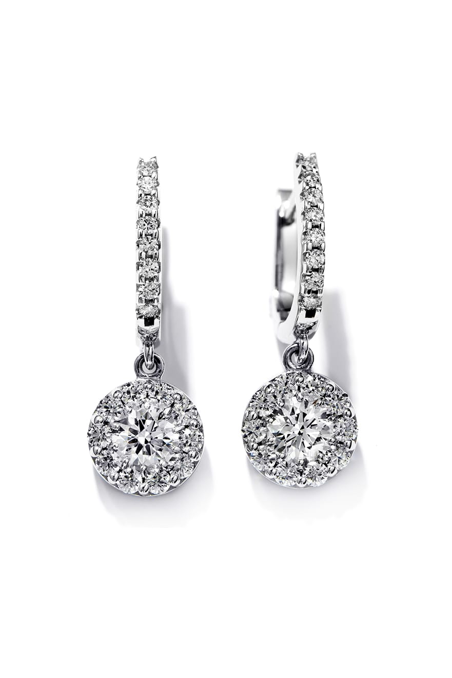 Fulfillment Diamond Drop Earrings From Hearts On Fire available at LeGassick Diamonds and Jewellery Gold Coast, Australia.