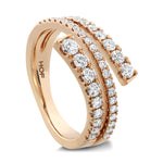 Grace Wrap Ring From Hearts On Fire available at LeGassick Diamonds and Jewellery Gold Coast, Australia.