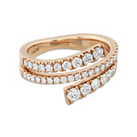 Grace Wrap Ring From Hearts On Fire available at LeGassick Diamonds and Jewellery Gold Coast, Australia.